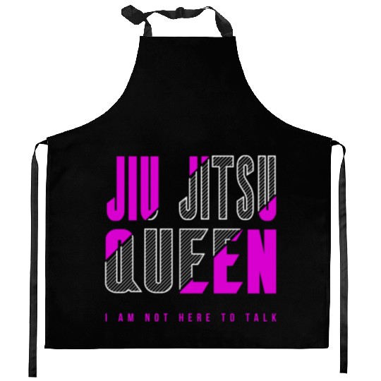 Jiu Jitsu Queen Kitchen Aprons