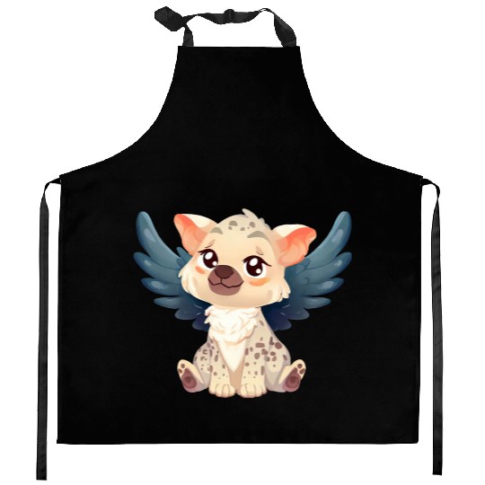 Kawaii Hyena Angel - Sweet Flight through the Kitchen Aprons