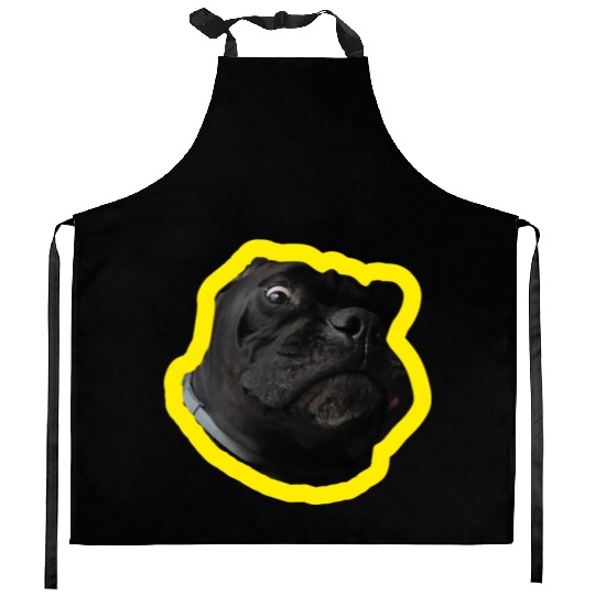 Crazy Cane Corso Kitchen Aprons