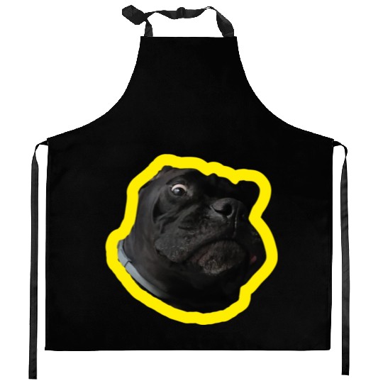 Crazy Cane Corso Kitchen Aprons
