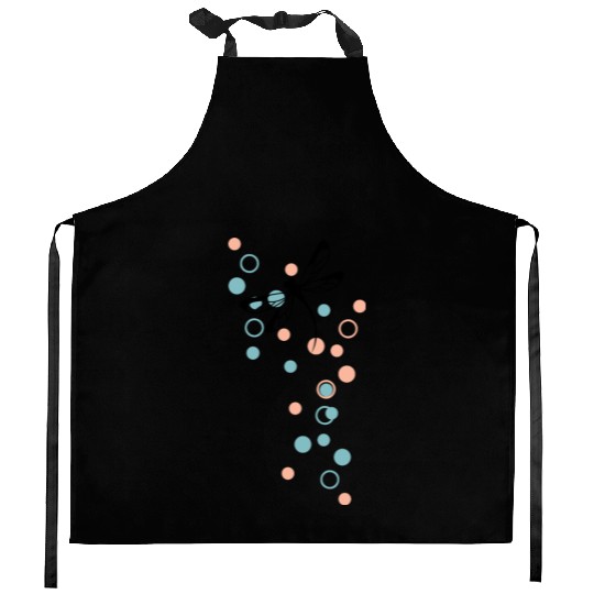Dragonfly and dots Kitchen Aprons