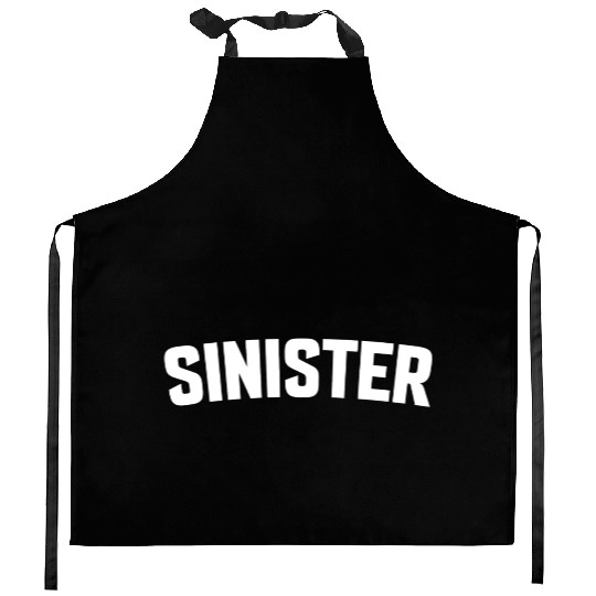 SINISTER aesthetic nature hipster Kitchen Aprons