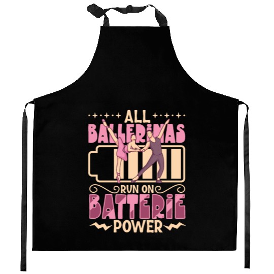 Ballet Ballerina Dance Dancer Dancing Ballet Gift Kitchen Aprons