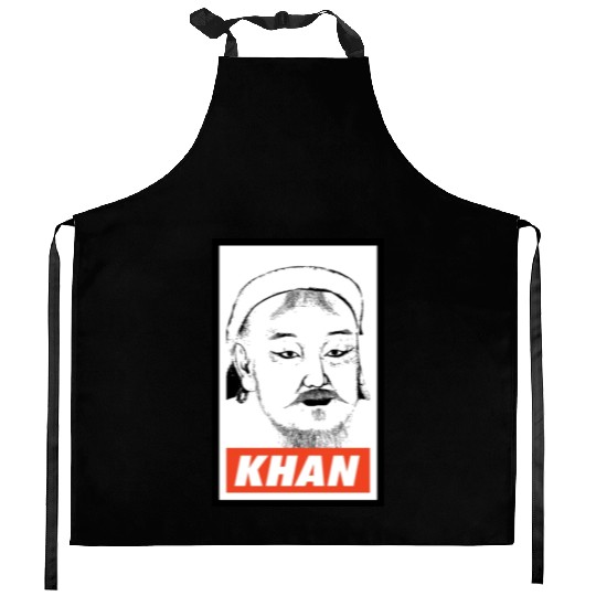 Genghis Khan Kitchen Aprons