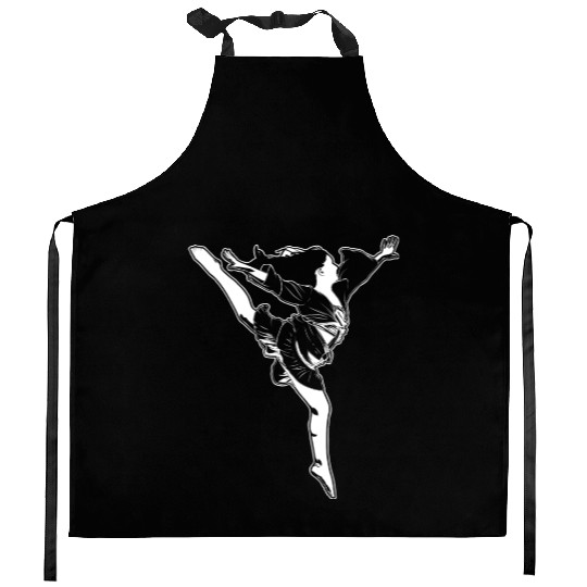 Female Dance Teacher Kitchen Aprons