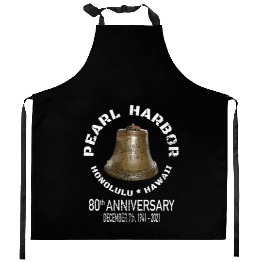 Pearl Harbor Ww2 80Th Anniversary Kitchen Aprons