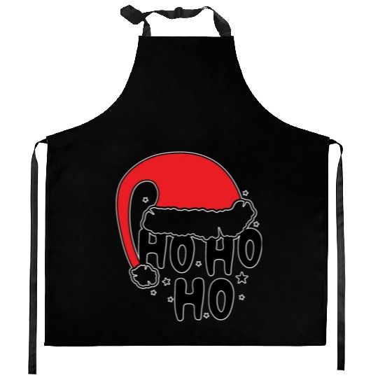 Kitchen Aprons for Christmas,HO HO HO Christmas Kitchen Aprons