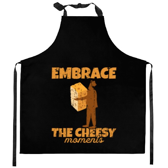 Embrace the cheesy moments - Cheese Kitchen Aprons