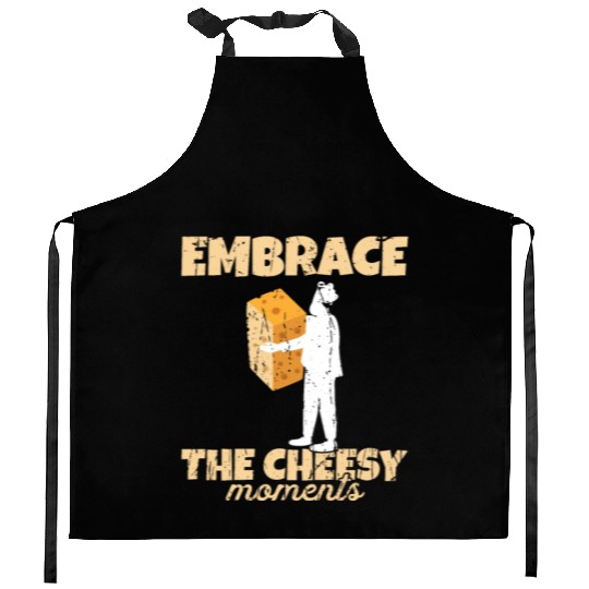 Embrace the cheesy moments - Cheese Kitchen Aprons