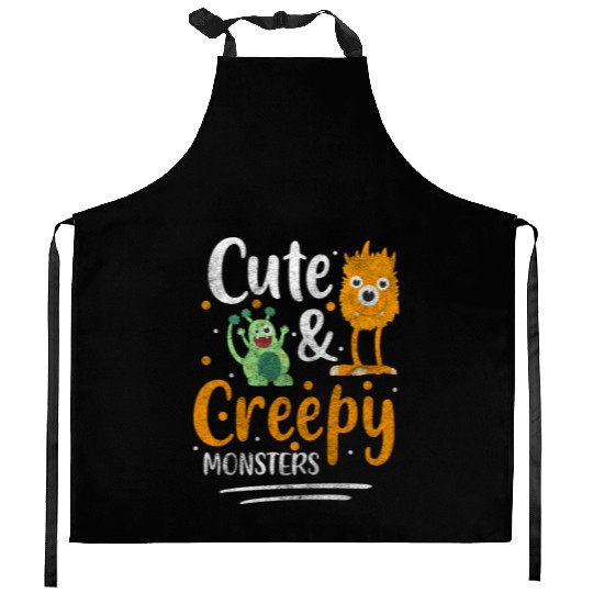Monster Fright Children Monster Hunter Kitchen Aprons