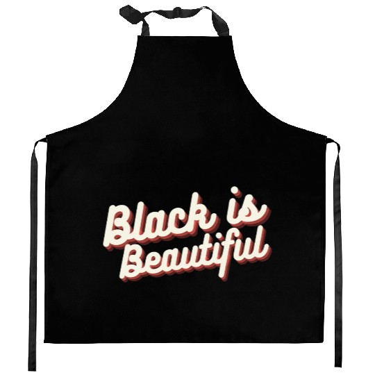 Black is Beautiful Kitchen Aprons