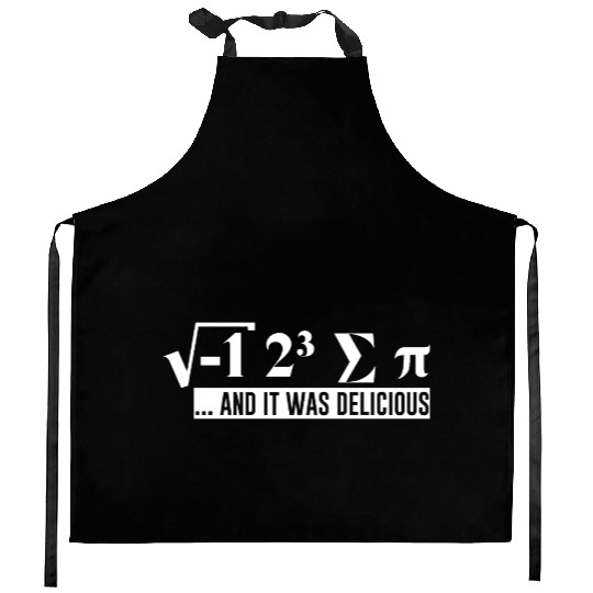 I Ate Some Pie And It Was Delicious 2 Kitchen Aprons