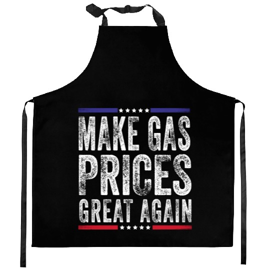 Make Gas Prices Great Again Anti Biden Republican Kitchen Aprons