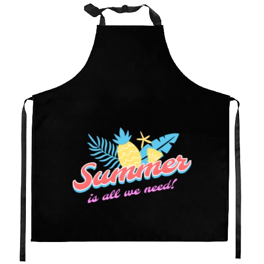 Summer is all we need tumblr Kitchen Aprons