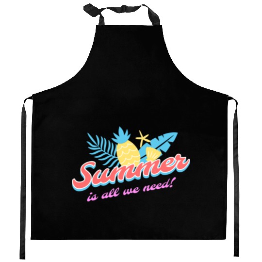 Summer is all we need tumblr Kitchen Aprons