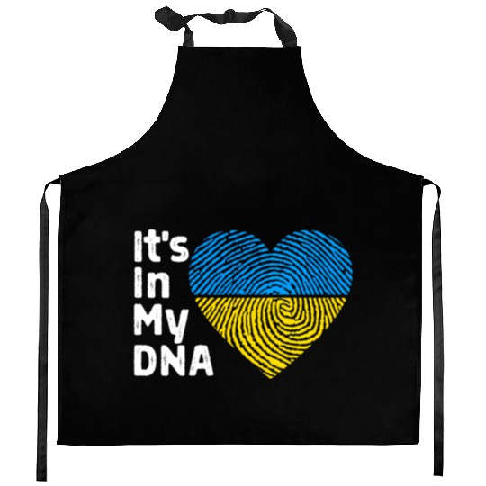 It'S In My Dna Ukraine I Stand With Ukraine Kitchen Aprons