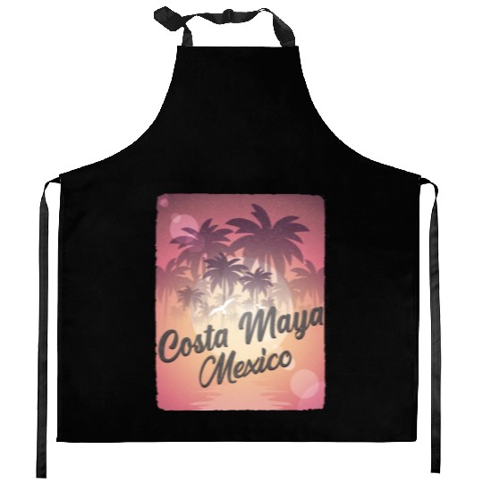 Costa Maya Mexico Kitchen Aprons