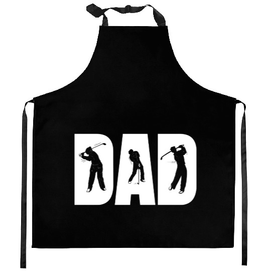 Golf Dad Cool Fathers Day For Golfing Father Kitchen Aprons