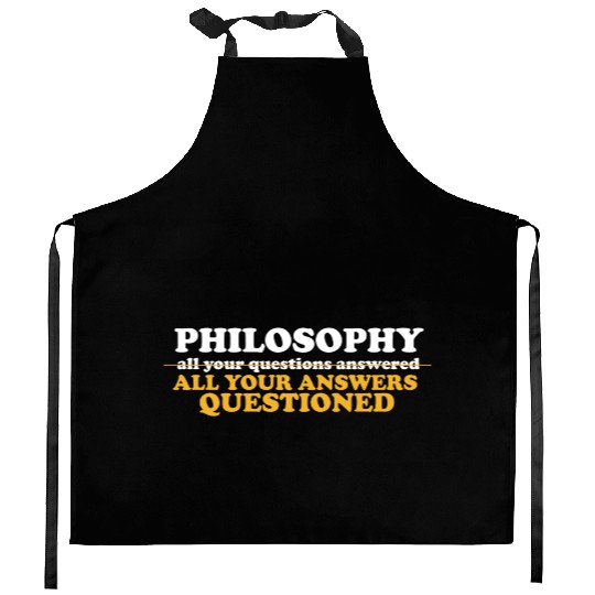 Philosophy Teacher Poetry Reading Book Science Kitchen Aprons