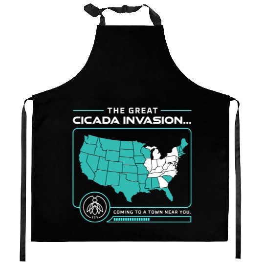 Cicada Invasion Coming To These States In Us Map Kitchen Aprons