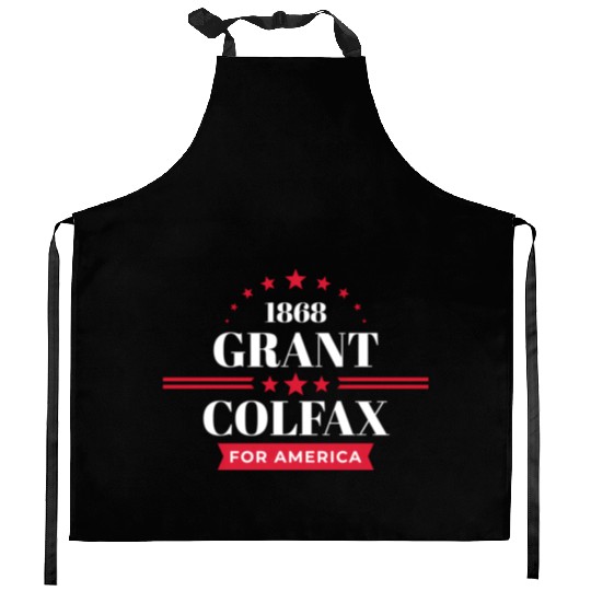 Ulysses Gran 1868 Republican Campaign Kitchen Aprons