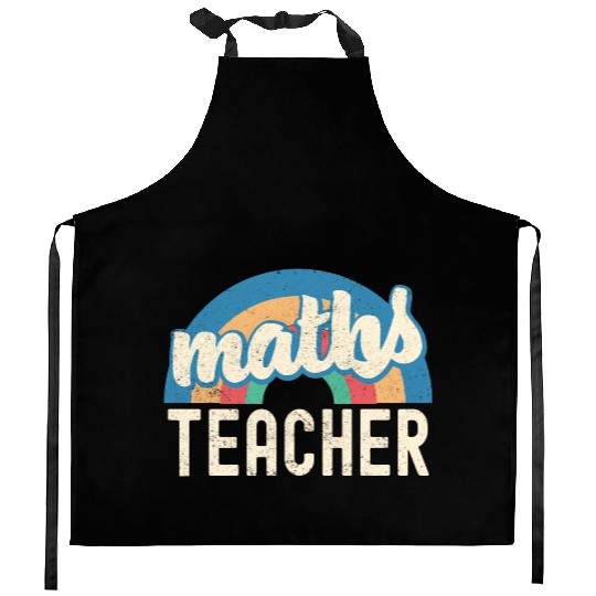 Math Teacher Perfect Gift For Back To School Kitchen Aprons
