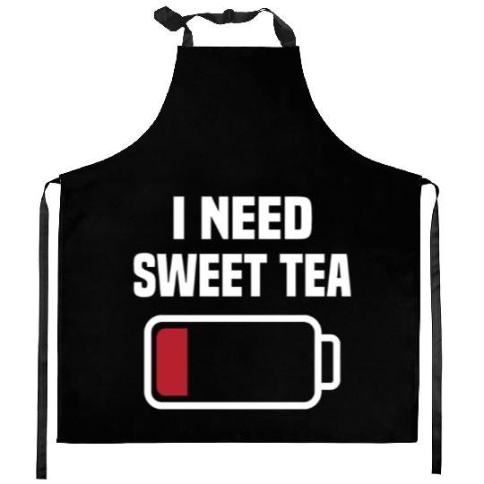 I Need Sweet Tea Kitchen Aprons