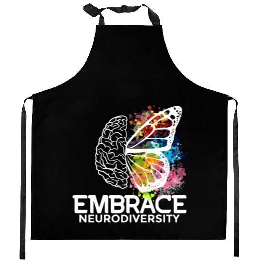 Embrace Neurodiversity - Adhd Awareness Kitchen Aprons