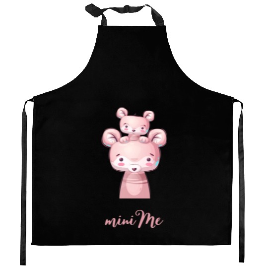 Cute Little Pink Mini-Me Kitchen Aprons