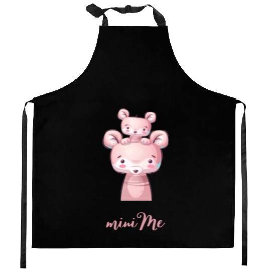 Cute Little Pink Mini-Me Kitchen Aprons