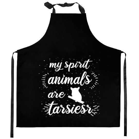 My Spirit Animal Tarsier Vintage Love Monkey Kitchen Aprons