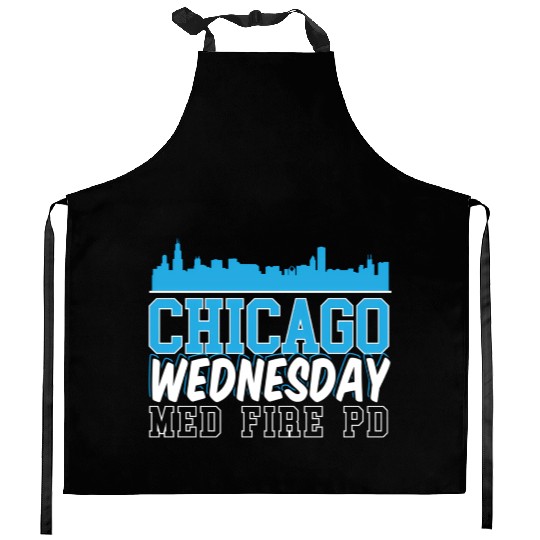 Chicago Wednesday Med Fire Pd Chicago yline Kitchen Aprons