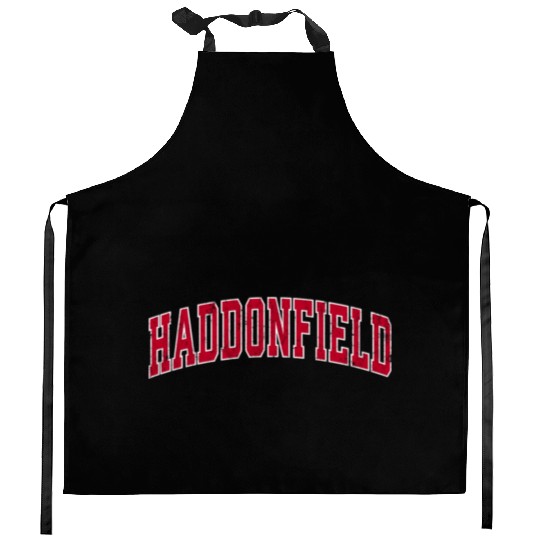 Haddonfield New Jersey Nj Sports Red Kitchen Aprons