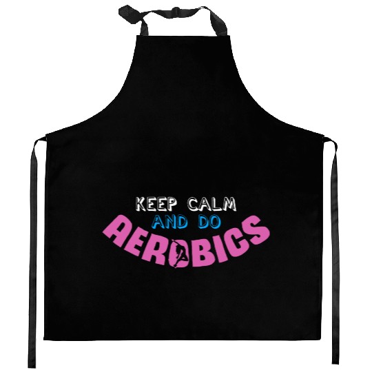 Aerobics Joke Workout Gym Aerobic Cardio Kitchen Aprons
