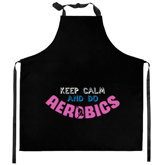 Aerobics Joke Workout Gym Aerobic Cardio Kitchen Aprons