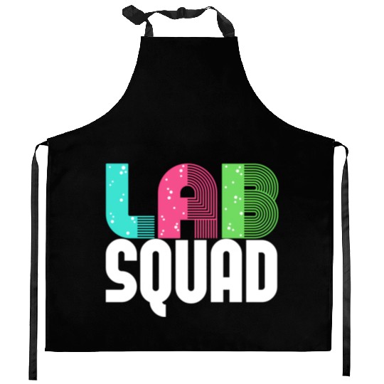 Lab Squad Lab Tech Laboratory Assistant Kitchen Aprons