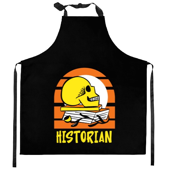 Historian Historic Teacher History Job Kitchen Aprons