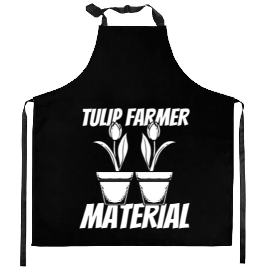 Tulip Gardening Tulips Kitchen Aprons