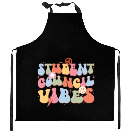 Student Council Vibes, Back To School Kitchen Aprons