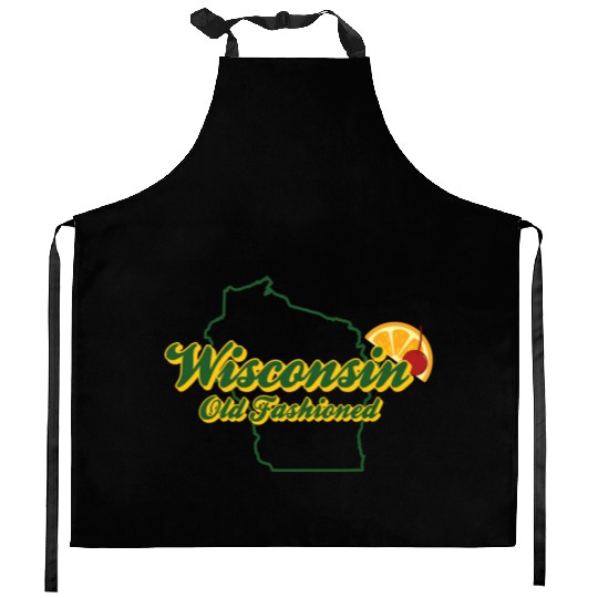 Wisconsin Old Fashioned Green Bay Kitchen Aprons