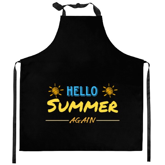 Hello Summer again . Summer design . Kitchen Aprons