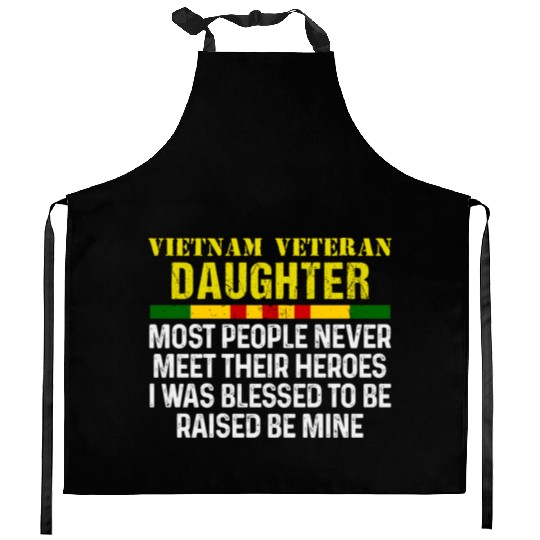 US Army Vietnam Veteran Daughter Kitchen Aprons