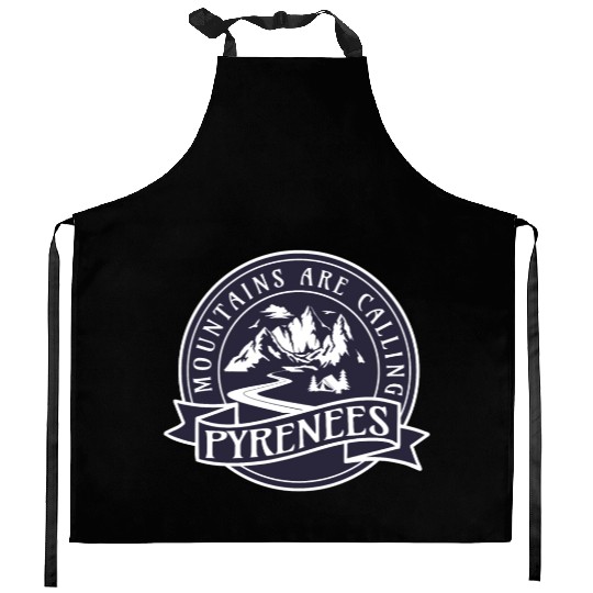 Pyrenees France Mountains Are Calling Kitchen Aprons