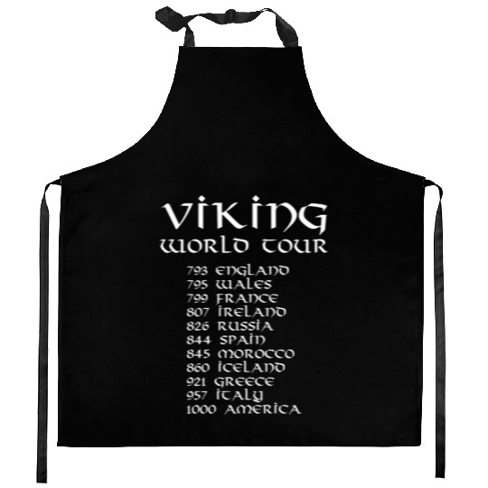 Viking World Tour Kitchen Aprons