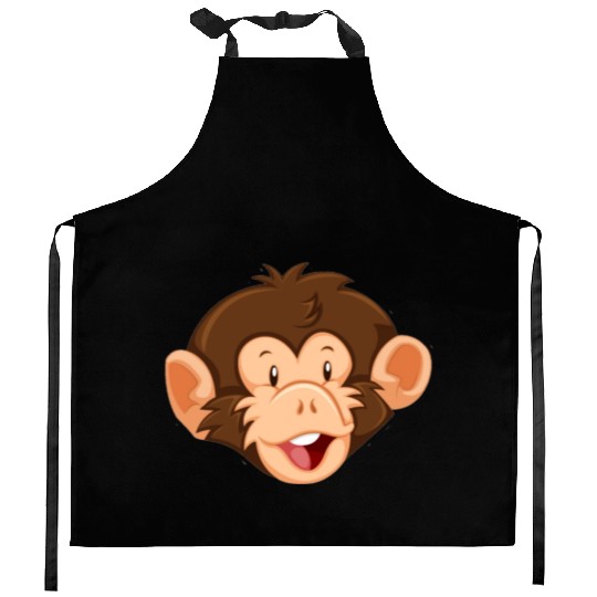 Monkey face Kitchen Aprons