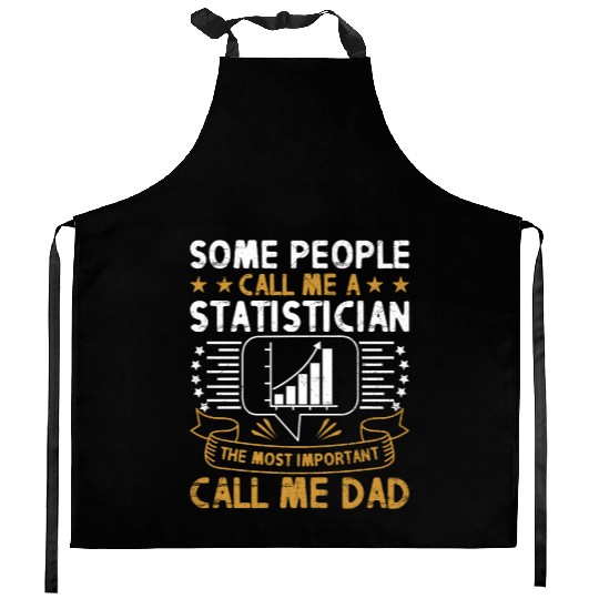 Best Dad Ever Data Analysis Job Statistician Kitchen Aprons