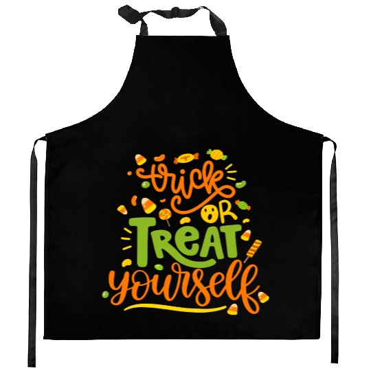Trick Or Treat Yourself Kitchen Aprons