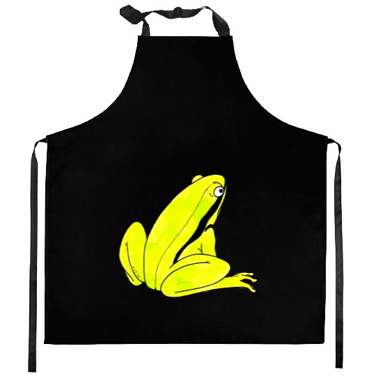 Green Frog Kitchen Aprons