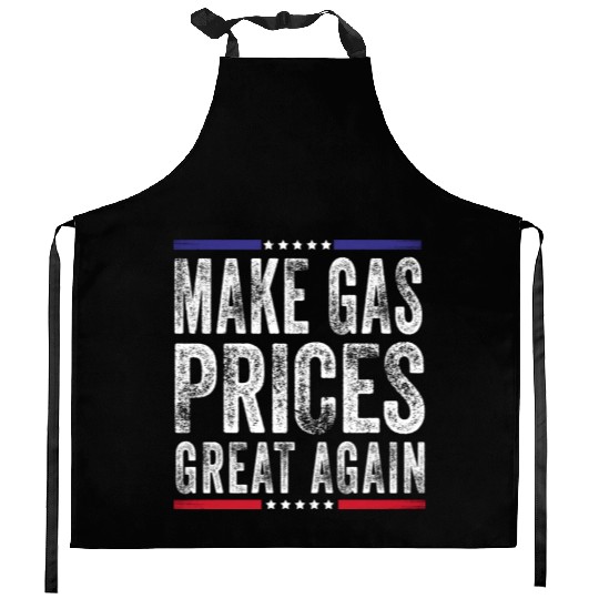 Make Gas Prices Great Again Anti Biden Republican Kitchen Aprons