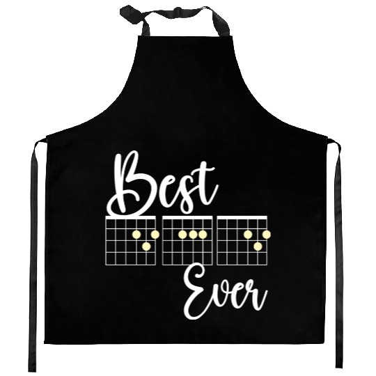 Best Dad Ever Guitar Dad Kitchen Aprons